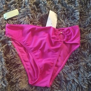 NWT bikin bottom flattering fir with hardware